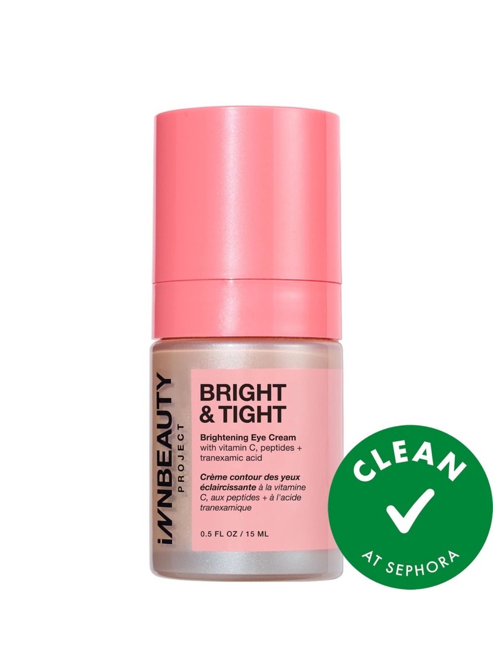 INNBEAUTY PROJECT BRIGHT AND TIGHT DARK CIRCLE FIRMING EYE CREAM FULL SIZE NEW